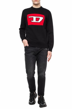 Logo-embroidered sweater, zdjęcie 2 Logo-embroidered sweater od Diesel